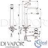 Ideal Standard A7025GN GEN1 Mixer Spare Diagram