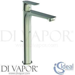 Ideal Standard Connect Air | Concept Air Silver Storm Vessel Basin Mixer with Pop-Up Waste - Aug 2017 - Spare Parts A7025GN GEN1