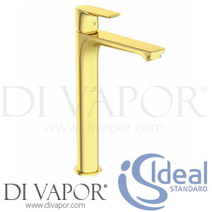 Ideal Standard A7027A2 Connect Air | Concept Air One Hole Vessel Basin Mixer Slim Gold Tap Spare Parts