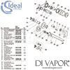 Ideal Standard Connect Air Concept Air Brushed Gold Built-In Basin Mixer Spares