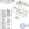 Ideal Standard Connect Air Concept Air Silver Storm Built-In Basin Mixer Spares