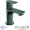 Ideal Standard Connect Air Concept Air Magnetic Grey Slim Pillar Tap Spare Parts