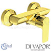 Ideal Standard Connect Air Concept Air Exposed Gold Shower Mixer Spare Parts