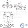 Ideal Standard A7033AA Mixer Spare Diagram