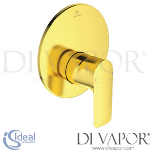 Ideal Standard A7034A2 Connect Air | Concept Air Built-In Brushed Gold Mixer Spare Parts