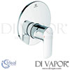 Ideal Standard Connect Air Concept Air Built-In Chrome Shower Mixer Spare Parts
