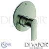Ideal Standard Connect Air Concept Air Built-In Silver Storm Shower Mixer Spare Parts