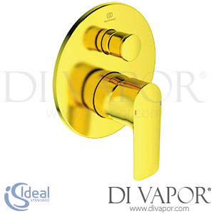 Ideal Standard A7035A2 Connect Air | Concept Air Built-In Brushed Gold Bath & Shower Mixer Spare Parts