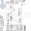 Ideal Standard A7047AA Mixer Spare Tech Diagram