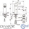 Ideal Standard A7053A2 Mixer Spare Diagram