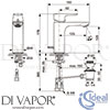 Ideal Standard A7053A5 GEN1 Mixer Spare Diagram