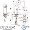 Ideal Standard A7053GN Mixer Spare Diagram