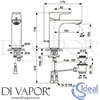 Ideal Standard A7054A2 GEN1 Mixer Spare Diagram