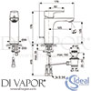 Ideal Standard A7054A2 Mixer Spare Diagram