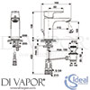 Ideal Standard A7063AA Mixer Spare Diagram