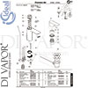 Ideal Standard A7063AA Mixer Spare Tech Diagram
