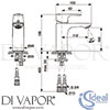 Ideal Standard A7064AA Mixer Spare Diagram