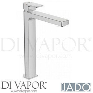 Jado A7114AA Edge Raised Basin Mixer 5 L / Min without Waste Spare Parts