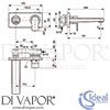 Ideal Standard A7116AA GEN1 Mixer Spare Parts Diagram