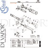Ideal Standard A7116AA Mixer Spare Parts Tech Diagram