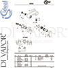 Ideal Standard A7120AA Mixer Spare Tech Diagram