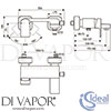Ideal Standard A7121AA Mixer Spare Diagram
