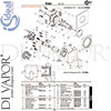 Ideal Standard A7123AA GEN1 Mixer Spare Tech Diagram