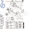 Ideal Standard A7123AA Mixer Spare Tech Diagram