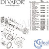 Ideal Standard Alpha Built-In Bath Shower Mixer Spares