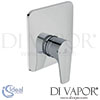 Ideal Standard Cerafine D Built-In Chrome Shower Mixer Spare Parts