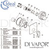Ideal Standard Cerafine D Built-In Chrome Shower Mixer Spares
