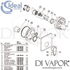 Ideal Standard Cerafine D Built-In Grey Chrome Shower Mixer Spares