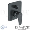 Ideal Standard Cerafine D Built-In Grey Chrome Bath Shower Mixer Spare Parts