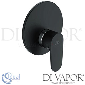 Ideal Standard A7192U4 Cerafine O Matt Black/Chrome Built-In Shower Mixer Spare Parts