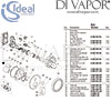 Ideal Standard Cerafine O Chrome Built-In Bath Shower Mixer Spares