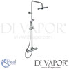 Ideal Standard Ceratherm T25 Shower System Exposed Thermostatic Mixer Spare Parts