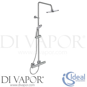 Ideal Standard A7209AA Ceratherm T25 Dual Shower Mixer with Fixed Head and Hand Spray Spare Parts