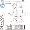 Ideal Standard A7209AA Mixer Spare Tech Diagram