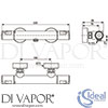 Ideal Standard A7216AA Mixer Spare Diagram