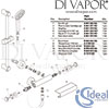 Ideal Standard Ceratherm T50 Exposed Shower Mixer Spares