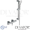 Ideal Standard Ceratherm T100 Thermostatic Bar Shower Mixer Spare Parts