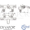Ideal Standard A7239AA Mixer Spare Diagram