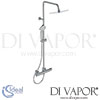 Ideal Standard Ceratherm T100 Shower System Exposed Mixer Idealrain Evo Spare Parts