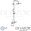 Ideal Standard Ceratherm T100 Shower System Mixer Idealrain Evojet Spare Parts