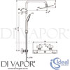 Ideal Standard A7242AA Spare Diagram