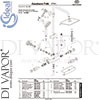 Ideal Standard A7242AA Spare Tech Diagram