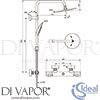 Ideal Standard A7243AA Spare Diagram
