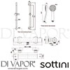 Sottini A7256AA Mixer Spare Diagram