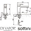 Sottini A7258AA Mixer Spare Diagram