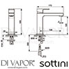 Sottini A7259AA Mixer Spare Diagram